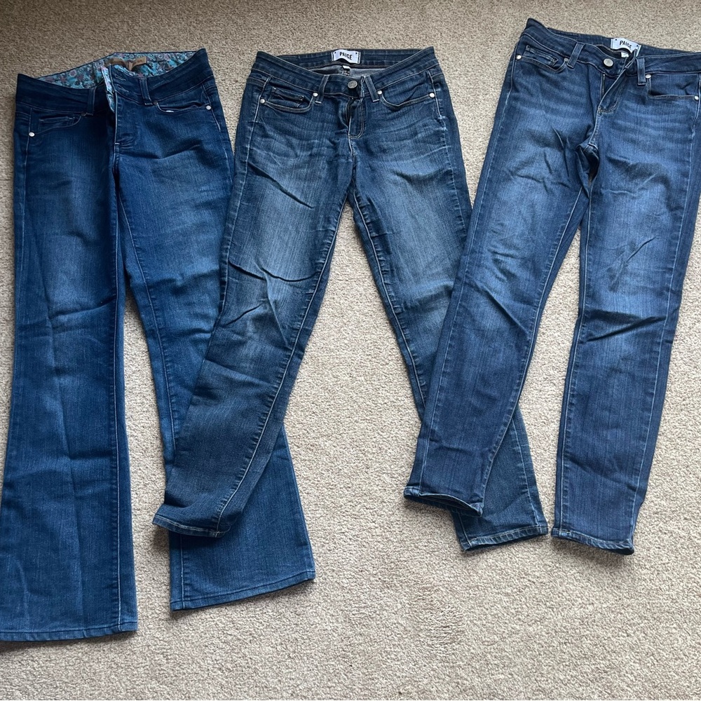 Paige Women's Blue Jeans Bundle